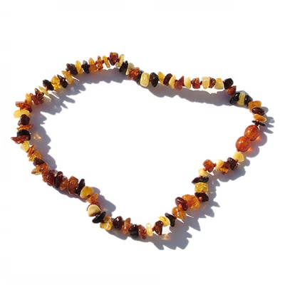 Split Baltic Amber Necklace